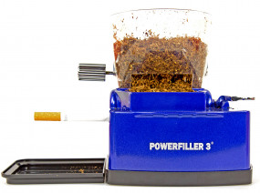Powerfiller 3 elektrische Zigarettenstopfmaschine XXL Blau