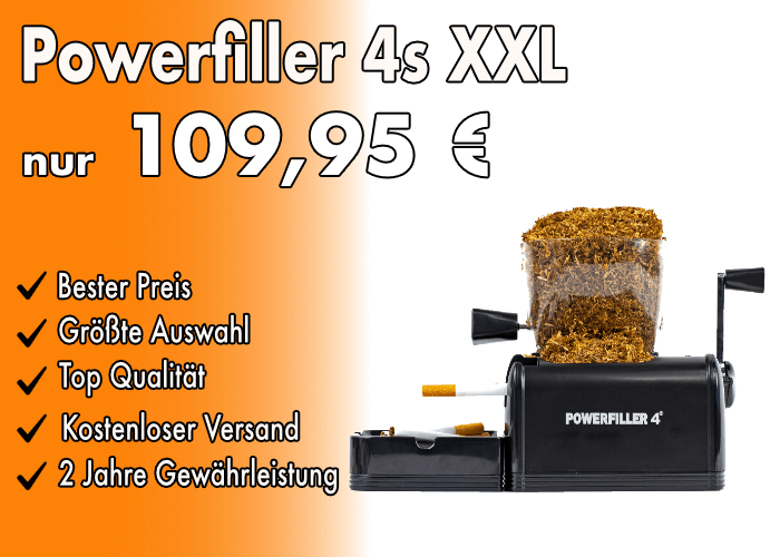 Powerfiller 4 mit Trichter elektrische Stopfmaschine