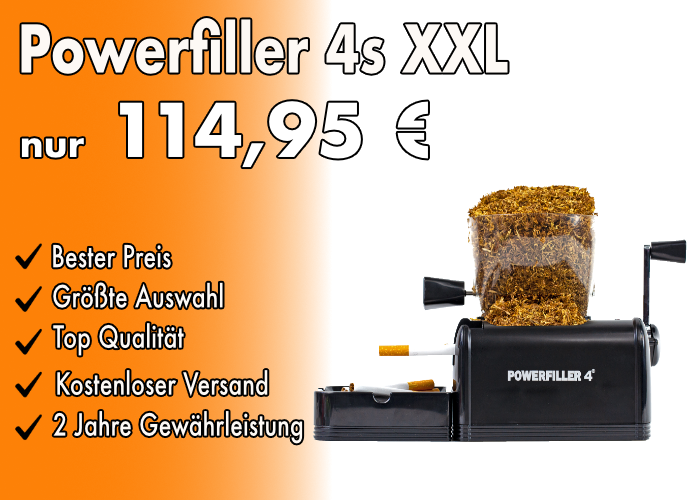 Powerfiller 3 xxl elektrische Stopfmaschine