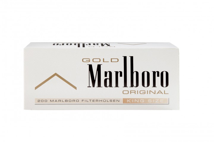 Marlboro Gold Zigarettenhülsen 200 Stück